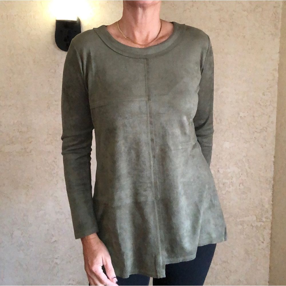 NWT Ethyl Sueded Pullover